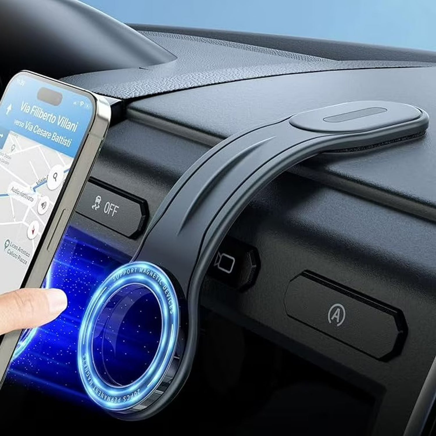 The Driving Crisis of Magnetic Mounts: Calculating the Impact Force of the iPhone 14 Pro Max During Sudden Braking