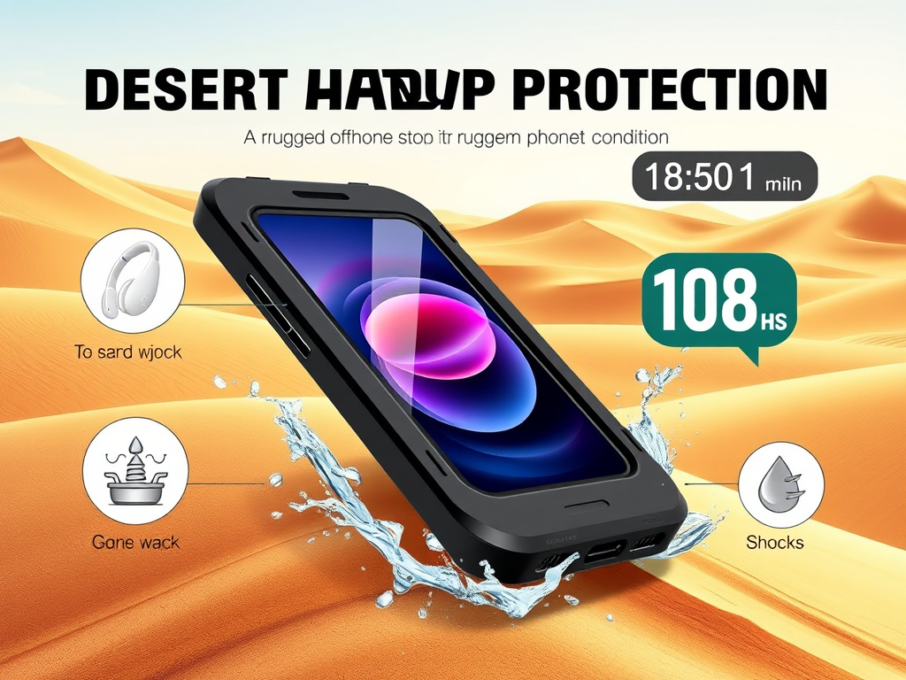 Desert Off-Roading Phone Protection: The 108-Hour Challenge with a Rugged Case and Headphone Jack Sealant