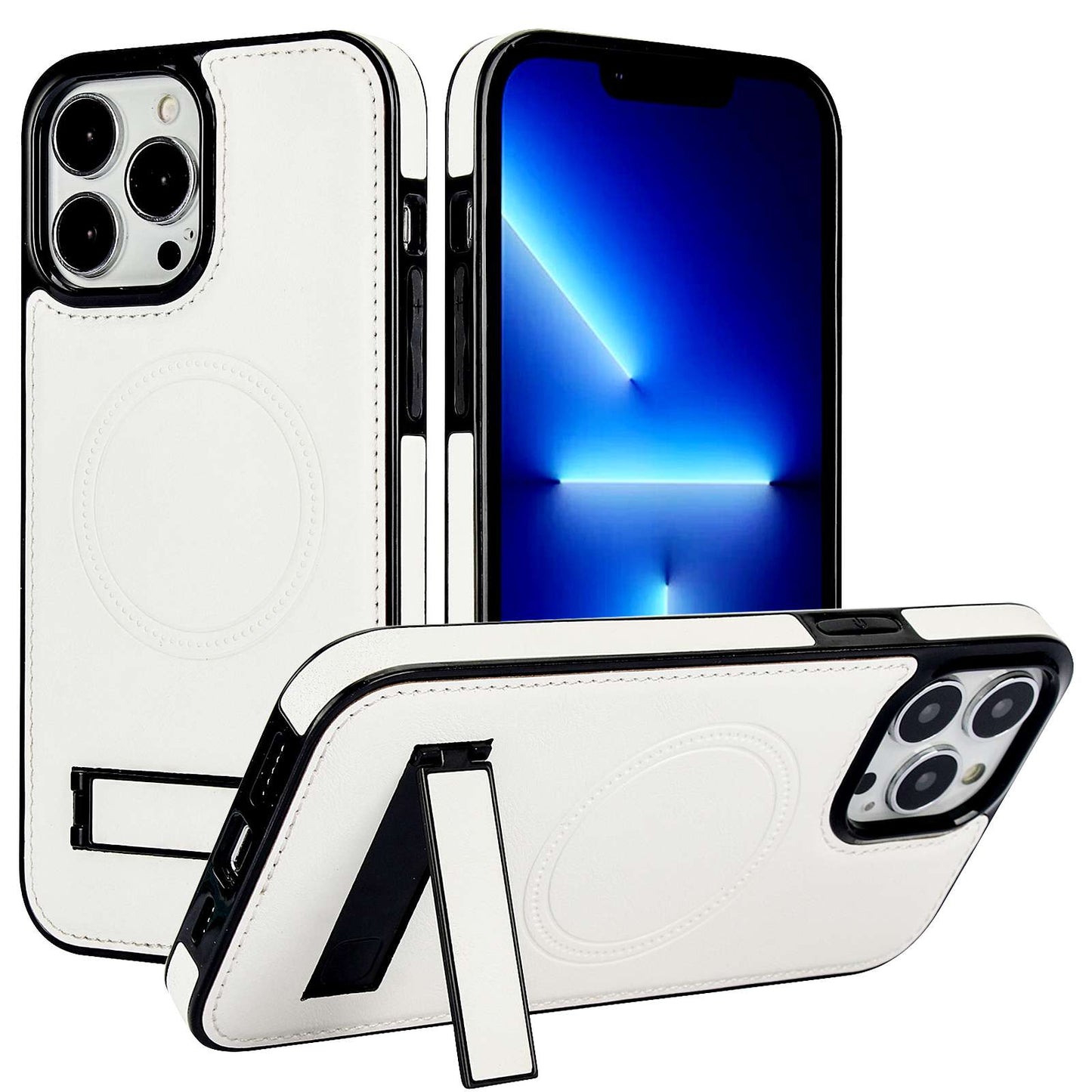 Phone Case with Magsafe and Kickstand, for iPhone 13- 15 Series