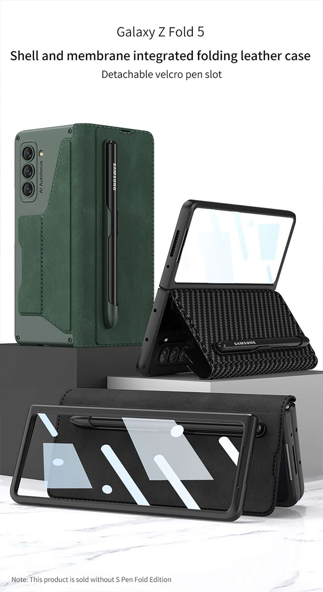 Z Fold 5/4 Case with Waterproof