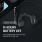 Open Ear Showering Headphones, Wireless Bone Conduction, Bluetooth 5.3 and IP68 Full Waterproof