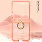 Z Flip 5 Ring Clear Slim Case