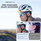 Wireless Bone Conduction Headphones - Open Ear Sports Headphones with Bluetooth 5.3 and IPX5 Waterproof