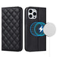 Case with Diamond Grid Magsafe for iPhone 15/14/13