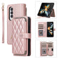 Z Fold 5 Case with Whole Cover Zipper Wallet