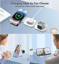 3 in 1 Charging Station for Apple Devices, 20W Foldable MagSafe Charger 