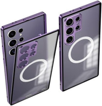 for Samsung Galaxy S23 Ultra Case MechanicalMechanical Pop-up Window Flexible Mechanical Design Metal Frame Lens Protection Wireless Charging Anti-Fingerprint Anti-Drop