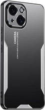 for iPhone 14 Pro Mobile Phone Case 3 in 1 Aluminum Alloy Back Panel Metal Touch Light and Stylish Design Strong Heat Dissipation Anti-Fingerprint Anti-Drop Ultra-Thin