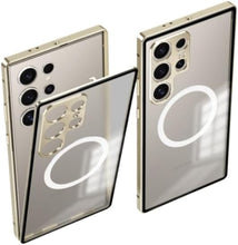 for Samsung Galaxy S23 Ultra Case MechanicalMechanical Pop-up Window Flexible Mechanical Design Metal Frame Lens Protection Wireless Charging Anti-Fingerprint Anti-Drop