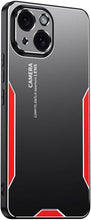for iPhone 14 Pro Mobile Phone Case 3 in 1 Aluminum Alloy Back Panel Metal Touch Light and Stylish Design Strong Heat Dissipation Anti-Fingerprint Anti-Drop Ultra-Thin