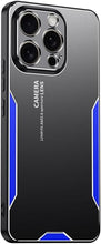 for iPhone 14 Pro Mobile Phone Case 3 in 1 Aluminum Alloy Back Panel Metal Touch Light and Stylish Design Strong Heat Dissipation Anti-Fingerprint Anti-Drop Ultra-Thin