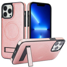 iPhone 13-15 시리즈용 Magsafe 및 Kickstand가 있는 휴대폰 케이스 