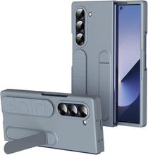for Samsung Galaxy Fold 6 Case with Handheld Strap Frame Screen Protector Full Body Drop Fall Protection Kickstand Case for Galaxy fold 6