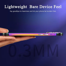 for iPhone 13 ice Color Stainless Steel Full Cover Metal case Made Stainless Steel with Stylish Mechanical Pattern