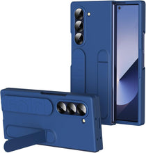 for Samsung Galaxy Fold 6 Case with Handheld Strap Frame Screen Protector Full Body Drop Fall Protection Kickstand Case for Galaxy fold 6