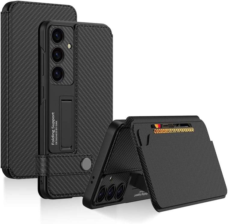 Wallet Case with Kickstand, for Galaxy S24 Series