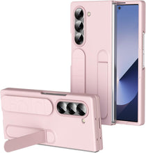 for Samsung Galaxy Fold 6 Case with Handheld Strap Frame Screen Protector Full Body Drop Fall Protection Kickstand Case for Galaxy fold 6