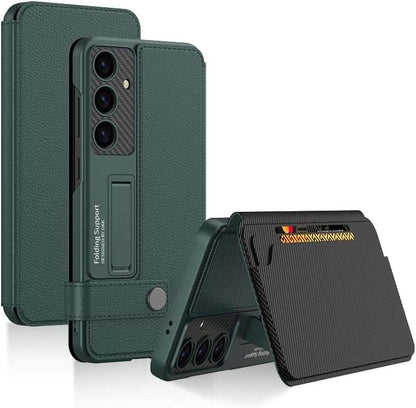 Wallet Case with Kickstand, for Galaxy S24 Series