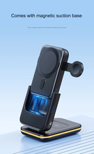 3-in-1 Charging Station and Power Bank, for All Phone Devices Which Compatible Wireless Charging
