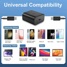 45W Super Fast Charger Type C USB 6.0 FT for Galaxy S & Note
