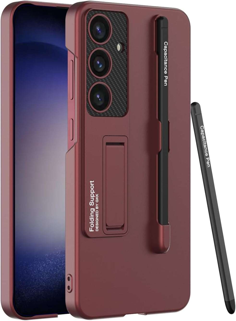 S24 Series Case with S Pen and Adjustable Kickstand for Samsung