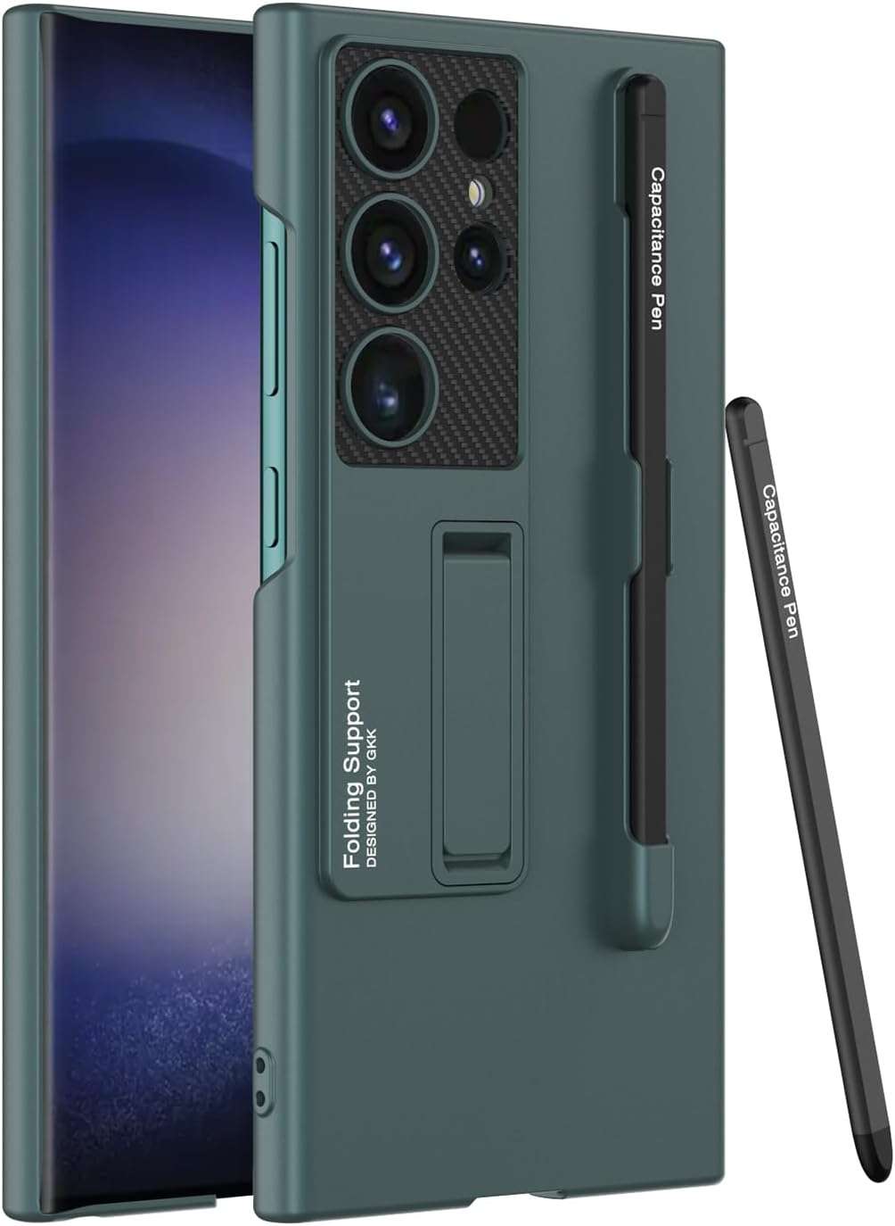 S24 Series Case with S Pen and Adjustable Kickstand for Samsung