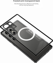 for Samsung Galaxy S23 Ultra Case MechanicalMechanical Pop-up Window Flexible Mechanical Design Metal Frame Lens Protection Wireless Charging Anti-Fingerprint Anti-Drop