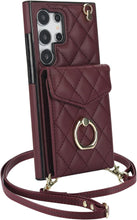 for Samsung Galaxy S24 Ultra Wallet Case with Ring,High Stylish Luxury Leather Accordion Card Holder,Anti-Drop Lanyard,Multi-Functional Ring Stand,Protective Leather Case.(White)