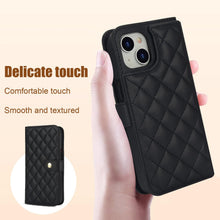 Konstreet for iPhone 15/15Pro/15Pro Max Wallet Case with 5 Card Slots and 1 Cash Slot and Crossbody Strap and Wrist Strap Luxury Fashion Shockproof Magnetic Flip Cover Protective