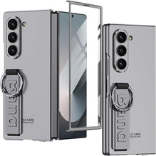 for Galaxy Z Fold 6 Case Thin and Slim Lightweight 360°Protection Wrist Strap and Ring Wireless Charging Simple and Stylish Cases for The Samsung Galaxy Fold 6