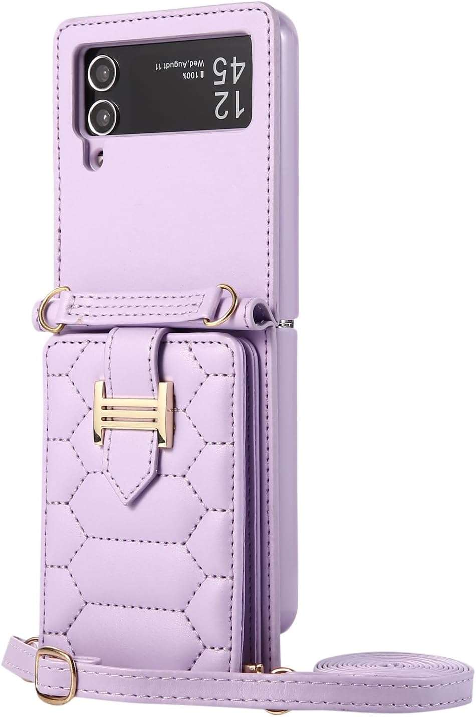 Z Flip 4/3 Wallet Case with H Symbol