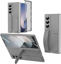 Konstreet for Samsung Galaxy Z Fold 7/6 Protect Case with Wristband Stand,Bulit-in Screen & Lens Protection Shockproof Full Body Drop Fall Protection