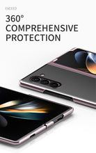 for Samsung Galaxy Z Fold 6 Mobile Phone Case Electroplating Transparent Case for Galaxy Fold 6 Stylish and Simple Outstanding Anti-Fingerprint