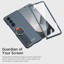 for Galaxy Z Fold 6 Case Thin and Slim Lightweight 360°Protection Wrist Strap and Ring Wireless Charging Simple and Stylish Cases for The Samsung Galaxy Fold 6