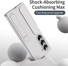for Samsung Galaxy Fold 6 Case with Handheld Strap Frame Screen Protector Full Body Drop Fall Protection Kickstand Case for Galaxy fold 6