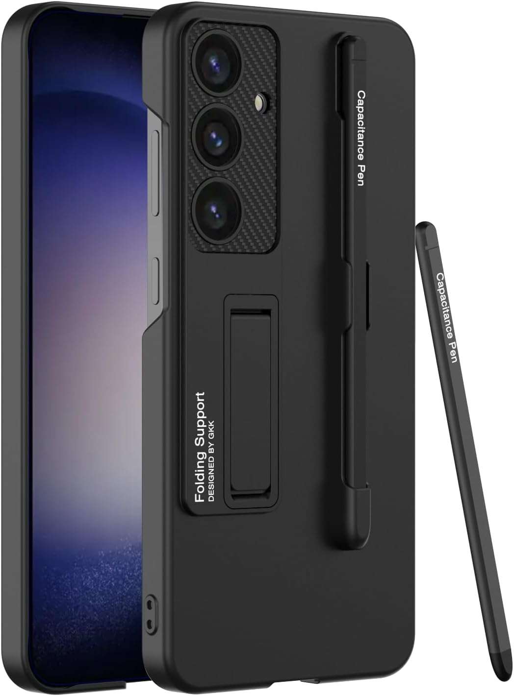 S24 Series Case with S Pen and Adjustable Kickstand for Samsung