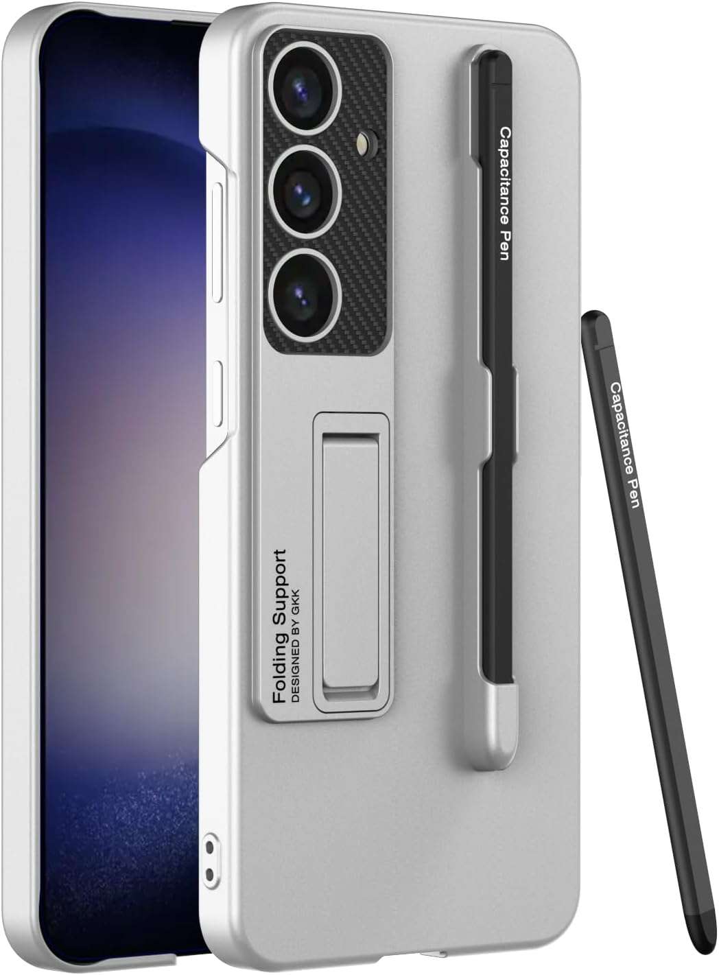 S24 Series Case with S Pen and Adjustable Kickstand for Samsung