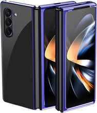 for Samsung Galaxy Z Fold 6 Mobile Phone Case Electroplating Transparent Case for Galaxy Fold 6 Stylish and Simple Outstanding Anti-Fingerprint