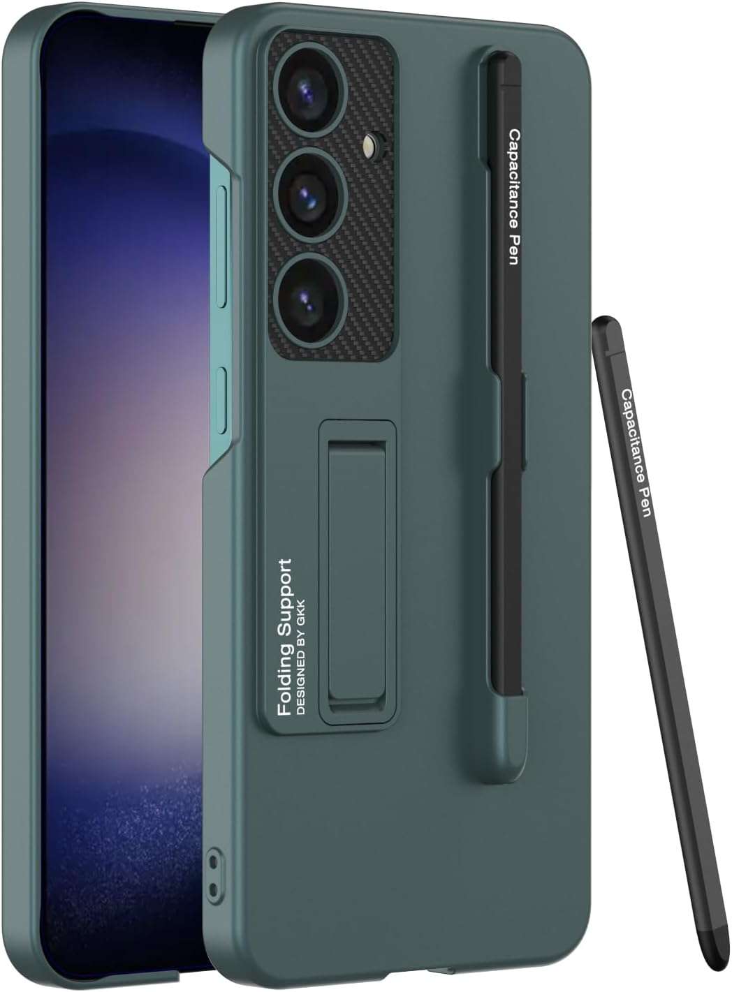 S24 Series Case with S Pen and Adjustable Kickstand for Samsung