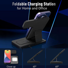 3 in 1 Wireless Charger Station for iPhone, Apple Watch, and Airpods