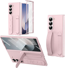 Konstreet for Samsung Galaxy Z Fold 7/6 Protect Case with Wristband Stand,Bulit-in Screen & Lens Protection Shockproof Full Body Drop Fall Protection