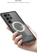for Samsung Galaxy S23 Ultra Case MechanicalMechanical Pop-up Window Flexible Mechanical Design Metal Frame Lens Protection Wireless Charging Anti-Fingerprint Anti-Drop