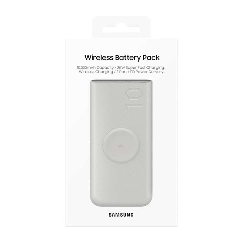 10,000 mAh Super Fast 25W Portable Wireless Power Bank for Samsung (Original)