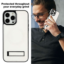 iPhone 13-15 시리즈용 Magsafe 및 Kickstand가 있는 휴대폰 케이스 