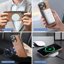 for iPhone 15 Pro Case 2 in 1 Detachable Card Bag Wallet Case Durable Leather Wallets Magnetic Card Holder 4 Card Slots 1 Small Cash Holder RFID Blocking