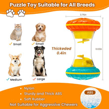 BoYoYo Interactive Dog Toys, Dog Puzzle Toys for Smart, Dog Enrichment Toy to Keep Them Busy, Treat Dispensing Toy Slow Puzzles Feeder, Yellow