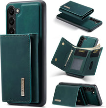 for Samsung Galaxy S23 Multi-Card Wallet Case, 2-in-1 Design with Magnetic Leather Wallet Durable TPU & PC Hybrid Construction, Stylish PU Leather Coating