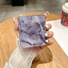 삼성 갤럭시 Z 플립 5 모바일 폰 케이스 대리석 패턴 드리미 컬러 접이식 모바일 폰 케이스 갤럭시 스타일리시하고 심플하며 뛰어난