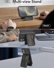 for Samsung Galaxy S25 Plus Case with 2 in 1 Detachable Magnetic Wallet, 4 Card Slots and Zipper Pocket,Compatible with MagSafe, RFlD Blocking Premium PU Leather Wireless Charging-Black