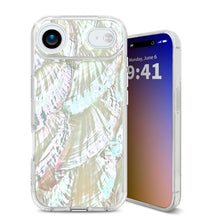 for iPhone 17 Case Made with Unique Genuine Seashell, Durable | Stunning Gorgeous | Drop Protection | Luxury Aesthetic Cover. (Beige)